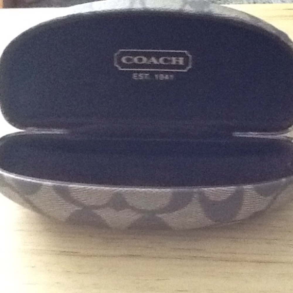 Coach Authentic Hard Clam Glass Case In Brown
